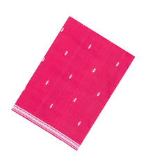 Hot Pink Woven Kadappa Cotton Saree With Buttas-KN0770