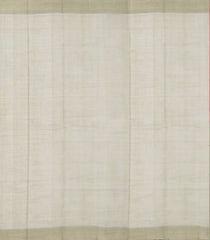 Peach Handloom Rasipuram Cotton Saree With Square Buttas-RA2408