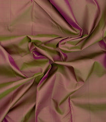 Dark Beige Handloom Kanchipuram Silk Saree With Contrast Border-KA15891