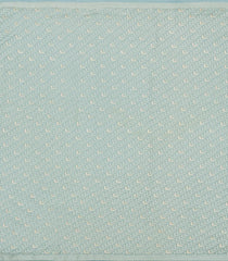 Aquamarine Woven Synthetic Brasso Saree With Printed Floral Motifs-BL4903
