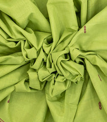 Light Green Woven Kadappa Cotton Saree With Buttas-KN0726