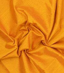 Yellow Handloom 9 Yards Silk Cotton Saree With Contrast Border-SC4450