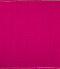 Pink Woven Mysore Silk Saree With Pure Zari Stripes-MS3296