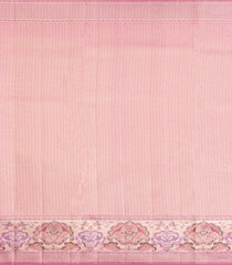 Maroon Handloom Kanchipuram Bridal Silk Saree With Contrast Meena Border-KA16281