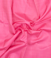 BubbleGum Pink Handloom Kanchipuram Silk Saree With Zari Border-KA16202