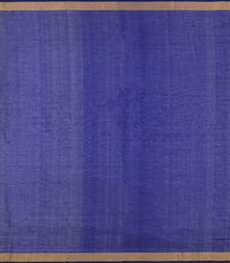 Purple & Pink Handloom Silk Cotton Saree With Checks & Zari Border-SC4627
