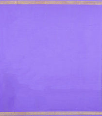 Purple Woven Mysore Silk Saree With Contrast Zari Border-MS3783