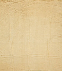 Oil Mustard Handwoven Banarasi Khadi Georgette Silk Saree With Zari Stripes-BE1726