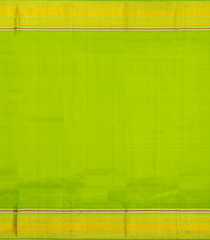 Dark Purple Handloom Korvai Kanchipuram Silk Saree With Annam Buttas-KA14827