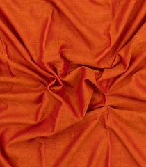 Orange Woven Chirala Cotton Saree With Floral Border-CR1424