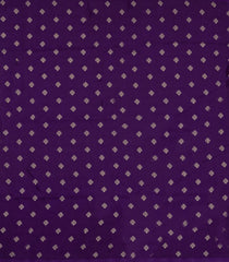 Lavender & Dark Purple Woven Blended Viscose Half & Half Saree-BL5526