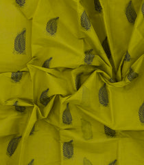 Light Green Woven Rasipuram Cotton Saree With Buttas-RA2638