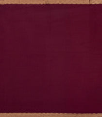Red Woven Mysore Silk Saree With Vanasingaram Motifs & Contrast Border-MS3269