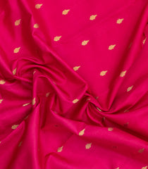 Crimson Handloom Silk Saree With Krishnapuram Sculptures-KA16294