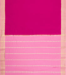 Pink Woven Mysore Silk Saree With Contrast Border-MS3738