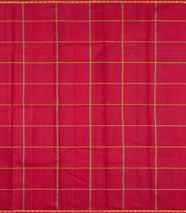 Multi Colour Handloom Kanchipuram Silk Saree With Checks & Buttas-KA16432