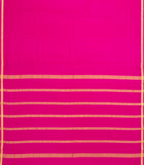 Purple Woven Mysore Silk Saree With Zari Border-MS3687