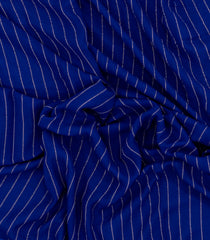 Purple Woven Mysore Silk Saree With Zari Stripes-MS3570