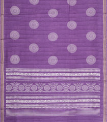 Mauve Printed Synthetic Dola Silk Saree With Zari Border-SY0417