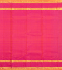 Dark Brown Handloom Korvai Kanchipuram Silk Saree With Zari Buttas-KA16175