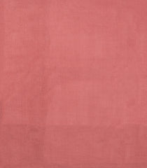 Dusty Peach Printed Tussar Silk Saree With Stripes-TU3378