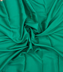 Green Woven Mysore Silk Saree With Contrast Border-MS3846