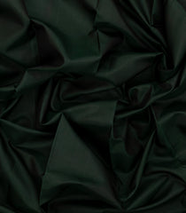 Bottle Green Handloom Plain Kanchipuram Silk Saree-KA14158