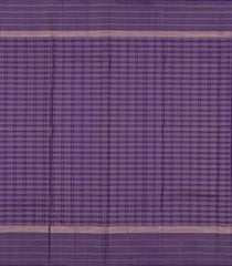 Violet Handloom Soft Silk Saree With Zari Checks-SO4667