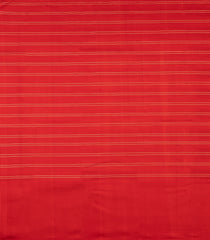 Black & White Handloom Korvai Kanchipuram Silk Saree With Checks-KA16620