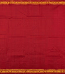 Blue Handloom Korvai Kanchipuram Silk Saree With Silk Stripes - KA14643