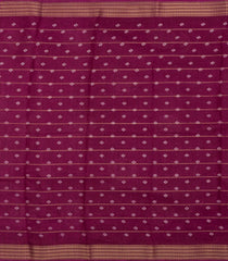 Maroon Printed Synthetic Dola Silk Saree With Zari Stripes & Border Motifs-SY0342