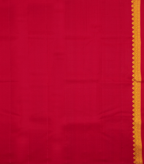 Crimson Handloom Kanchipuram Silk Saree With Rudraksham Buttas-KA14596