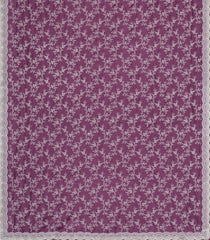 Lilac Synthetic Vichitra Saree With Zari Embroidery & Stone Work-BL5452
