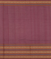 Dusty Peach Handloom Silk Cotton Saree With Buttas-SC4407