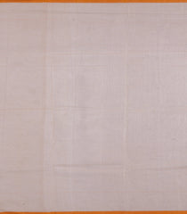 Cream Handloom Bengal Cotton Saree With Floral Motifs-BG2002