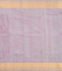 Purple Handloom Kanchipuram Silk Saree With Floral Motifs-KA15859