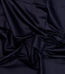 Black Woven Tussar Silk Saree With Contrast Pallu-TU3282