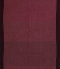 Brown Woven Bengal Cotton Saree With Contrast Border-BG1768