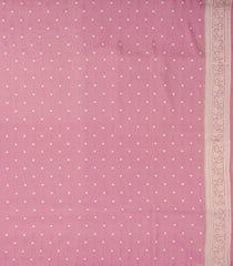 Dusty Pink Woven Art Tissue Dupion Saree With Floral Zari Buttas-BL5888