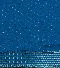 Blue Woven Synthetic Vichitra Saree With Stone Work -BL5433