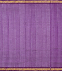Purple Handloom Silk Cotton Saree With Zari Buttas-SC4718