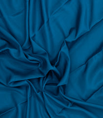 Blue Woven Mysore Silk Saree With Contrast Border-MS3641