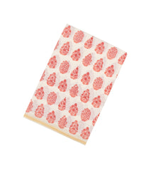 Off White Handloom Chanderi Cotton Saree With Printed Floral Motifs-CC1253