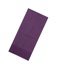 Purple Woven Tussar Silk Saree With Chevron Stripes-TU3308