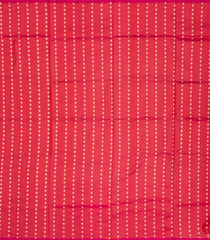 Crimson Handloom Banarasi Silk Saree With Floral Motifs-BE1533