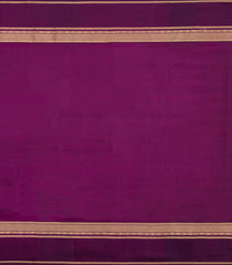 Peach Woven Pure Silk Saree With Zari Buttas & Contrast Border-EC2624