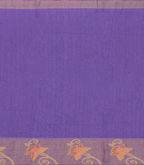 Red Printed Art Tussar Saree With Zari Border-BL5004