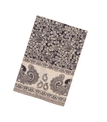 Black Printed Kalamkari Cotton Saree -KAL1231