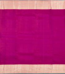 Magenta Handloom Kanchipuram Silk Saree With Buttas & Zari Border-KA16318