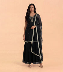 Festive Black Sharara Set-RC5682
